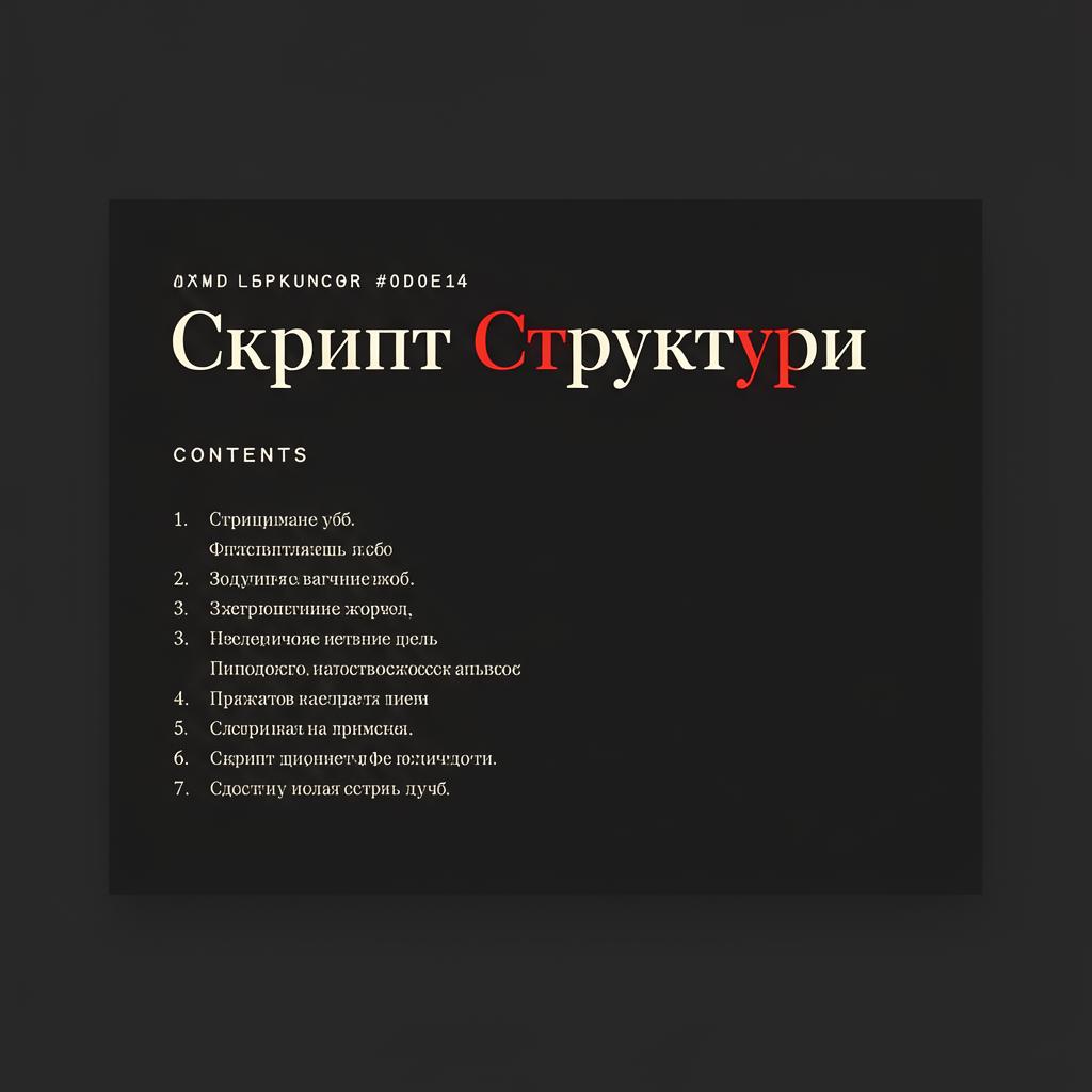Script Structures
